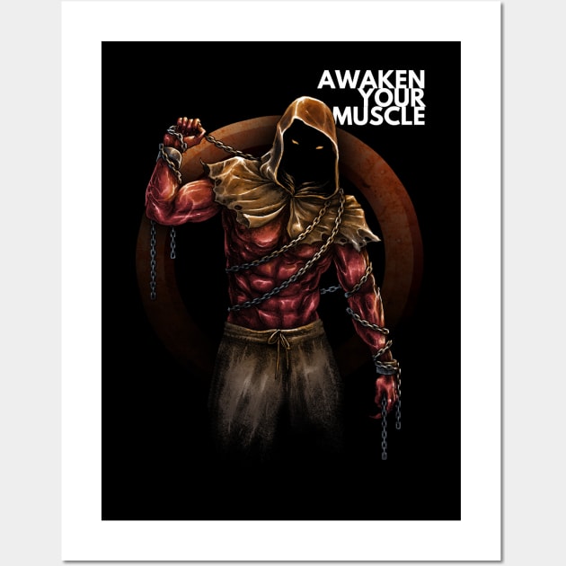 Aweken your muscle Wall Art by akawork280